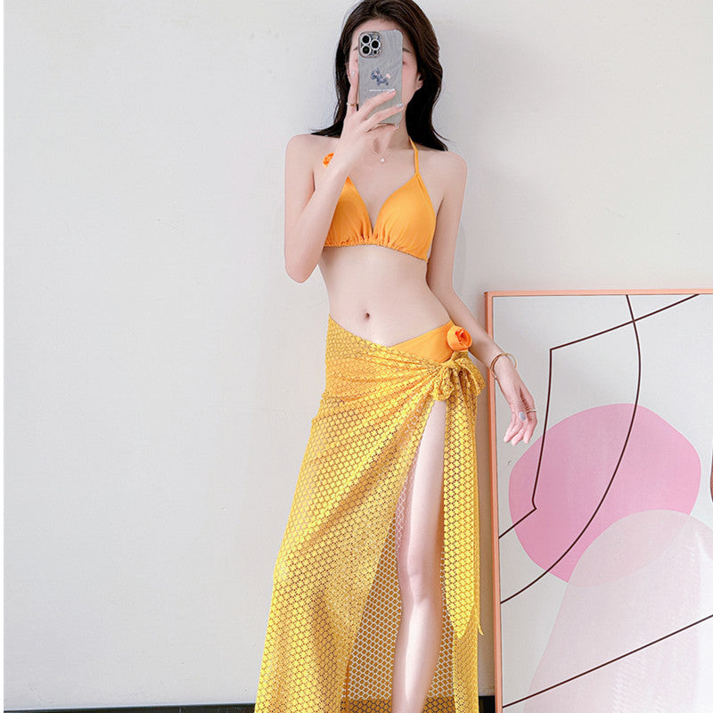 Swimwear  Bikini Three-piece Suit