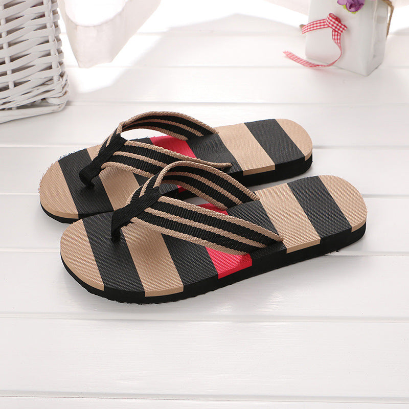 Summer beach slippers