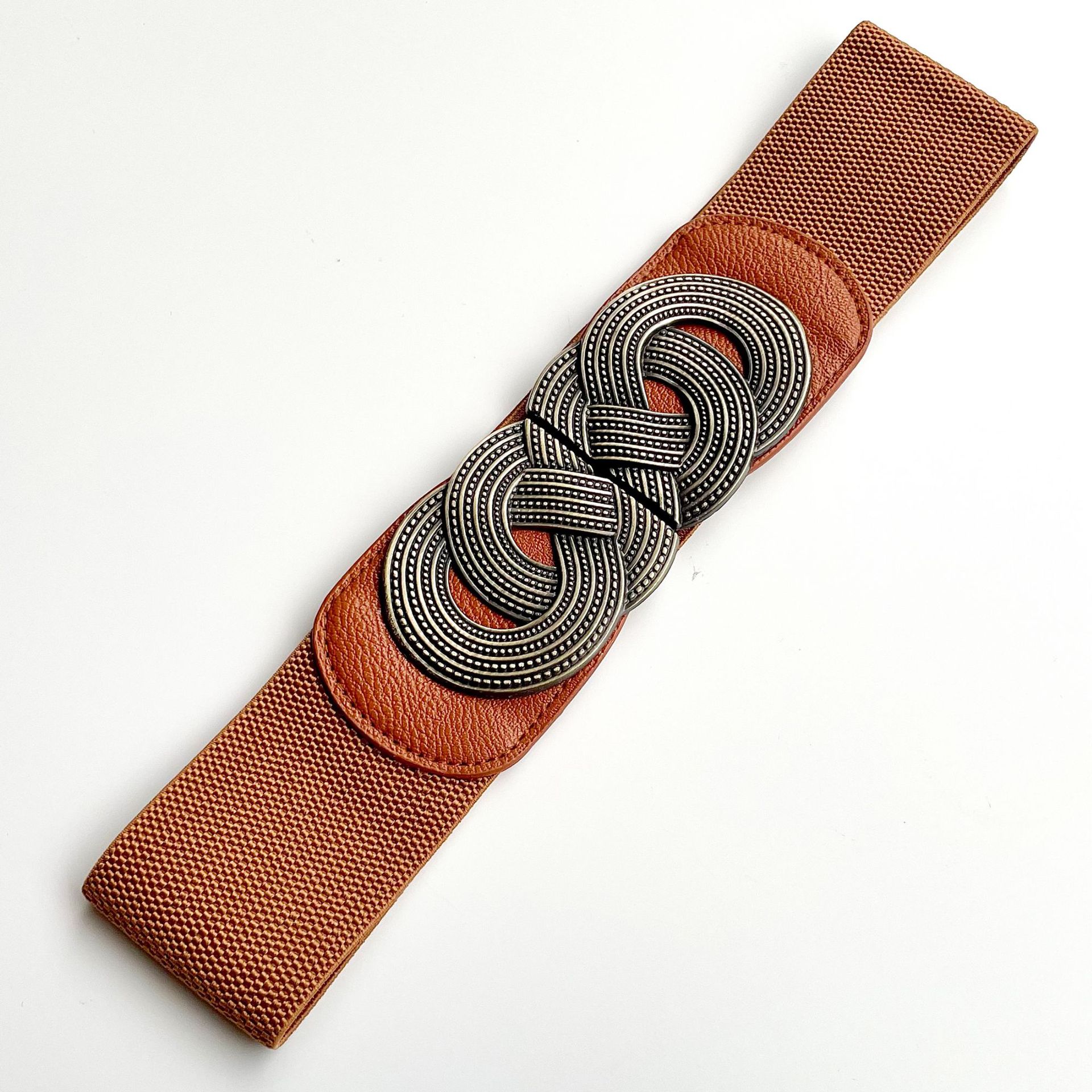 Retro Elastic Wide Belt