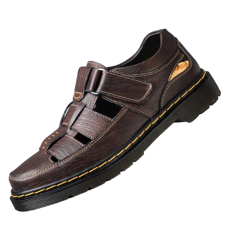 Leather Breathable Sandals Outdoor Leisure Mountaineering Shoes