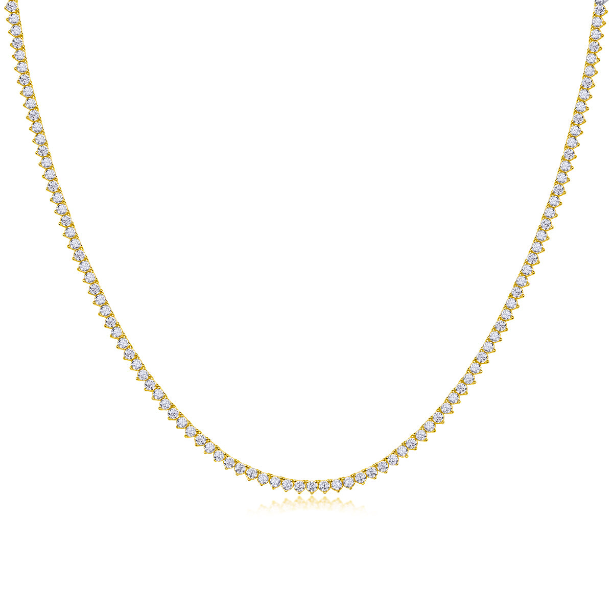 Solitude - A Luxurious And Fashionable Light Luxury Jewelry Necklace Pendant Set With Top-quality Moissanite, S925 Silver-plated Platinum