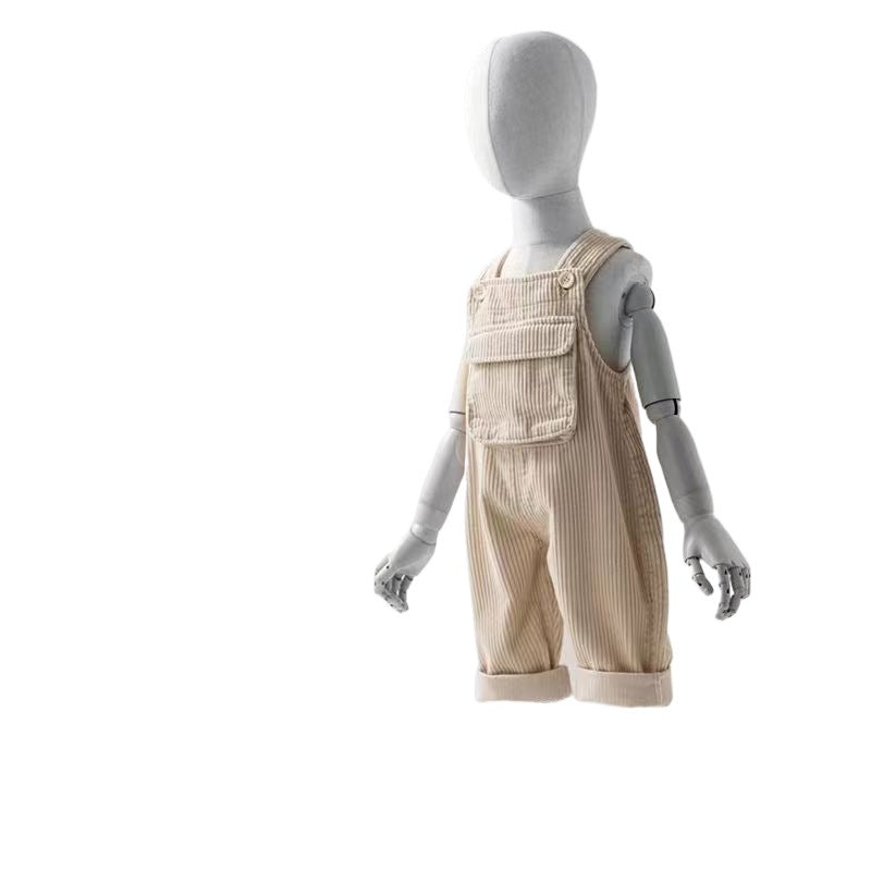 Loose Casual -style Corduroy Pants