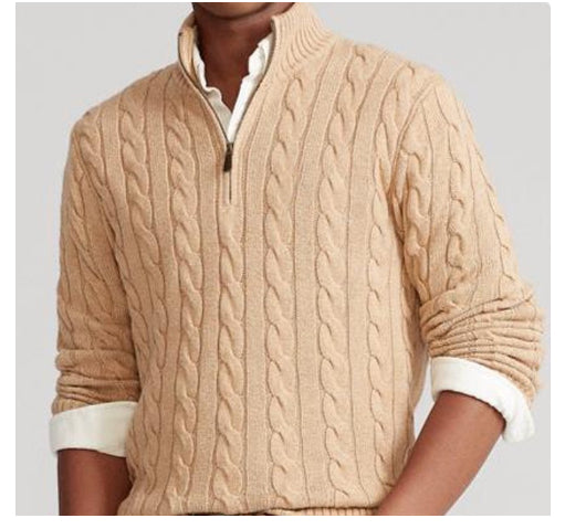 Warm Thick Needle Turtleneck Sweater Men