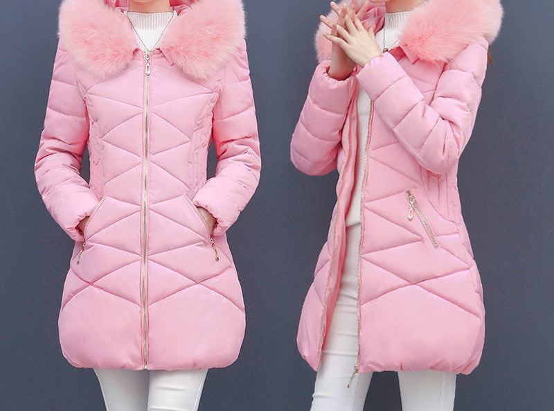 Women Slim Thick Korean Down Padded Jacket