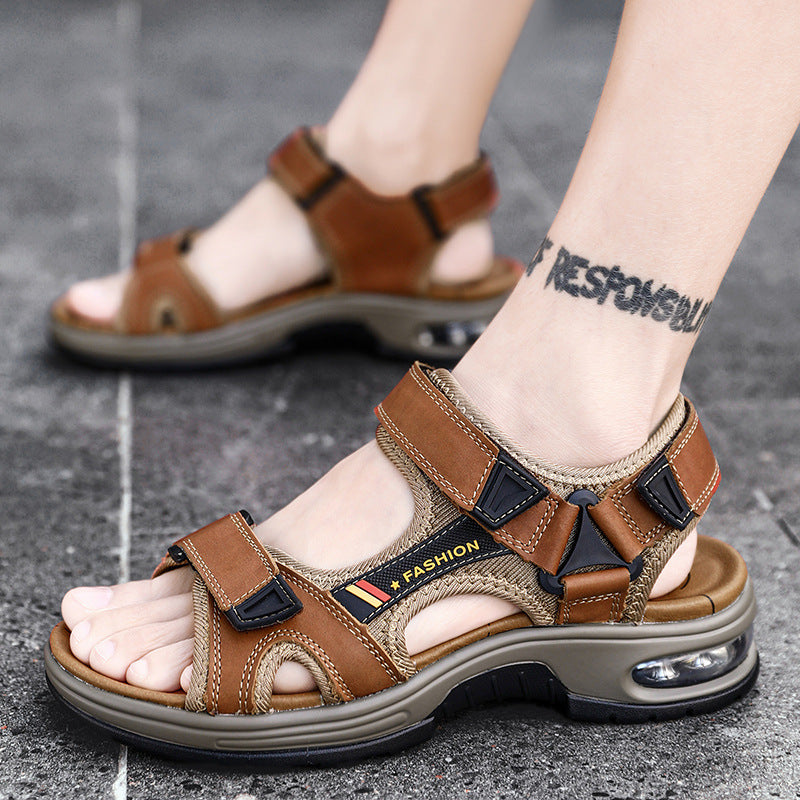 Leather Beach ShoesCushion Soft Sole