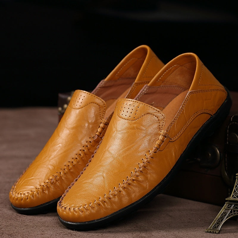 Men Leather Shoes Lightweight