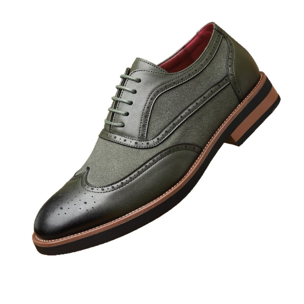 Business Casual And Comfortable  Leather Shoes