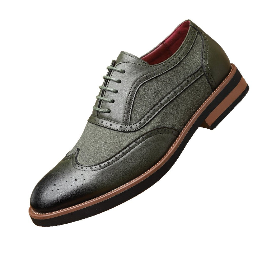 Business Casual And Comfortable  Leather Shoes