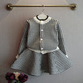 Girl's Sweater Two-piece Classic Style Children's Knit Cardigan 63102