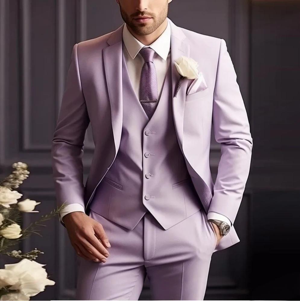Men's High Sense Temperament Banquet Business Slim Fit Fashion Men's Suit
