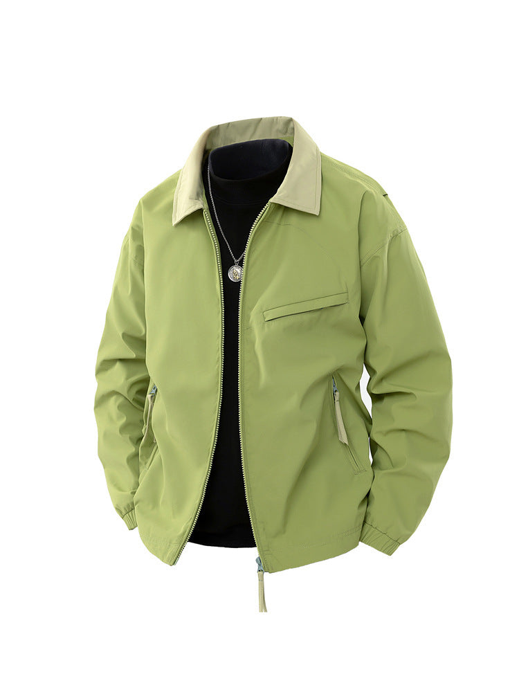 American Baseball Collar Coat