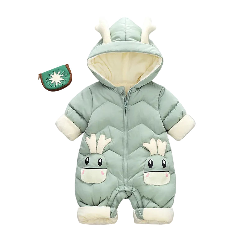 Baby winter romper
