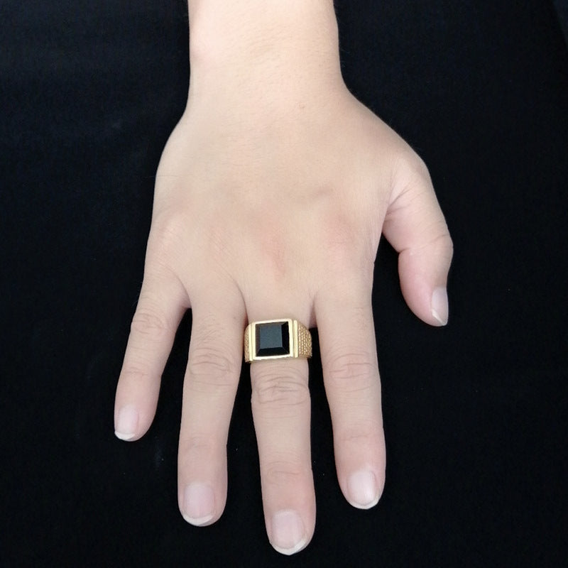 European And American Punk Retro Ring