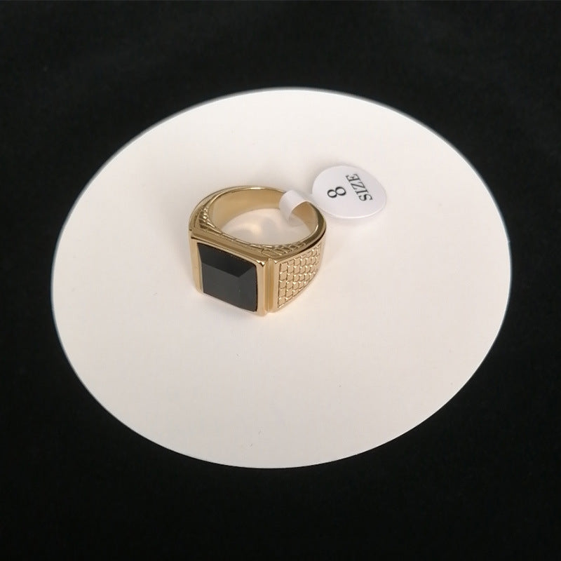 European And American Punk Retro Ring