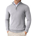 Autumn Men's Season Zipper Sweater Ultra-thin Lightweight