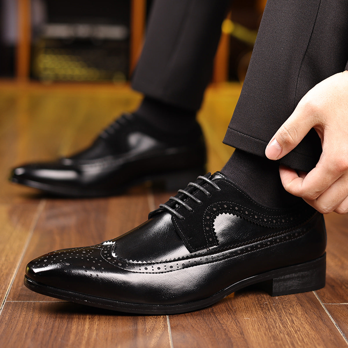 Casual All-matching Vintage Leather Shoes