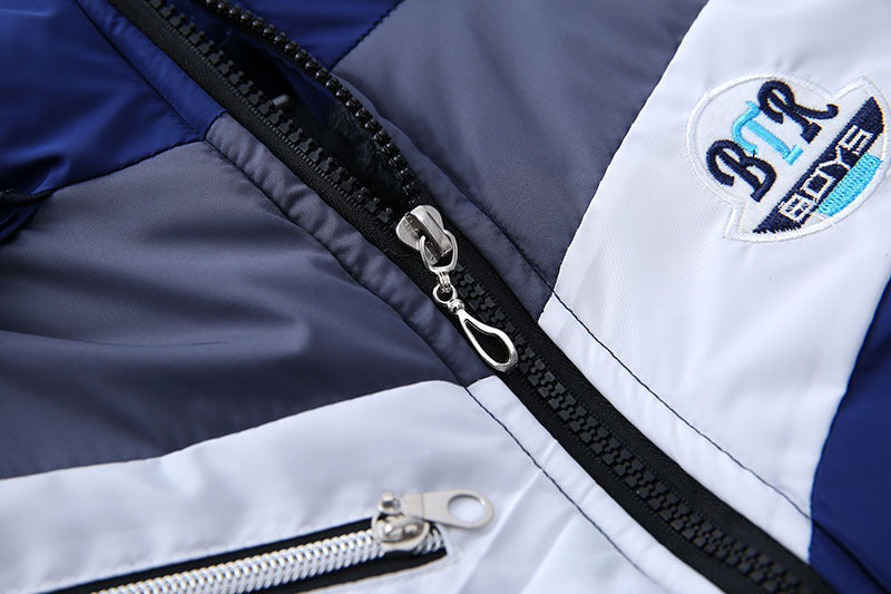 Long Sleeved Hooded Padded Jacket