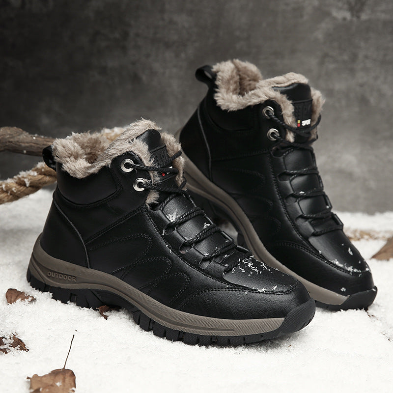 Winter leather Boots