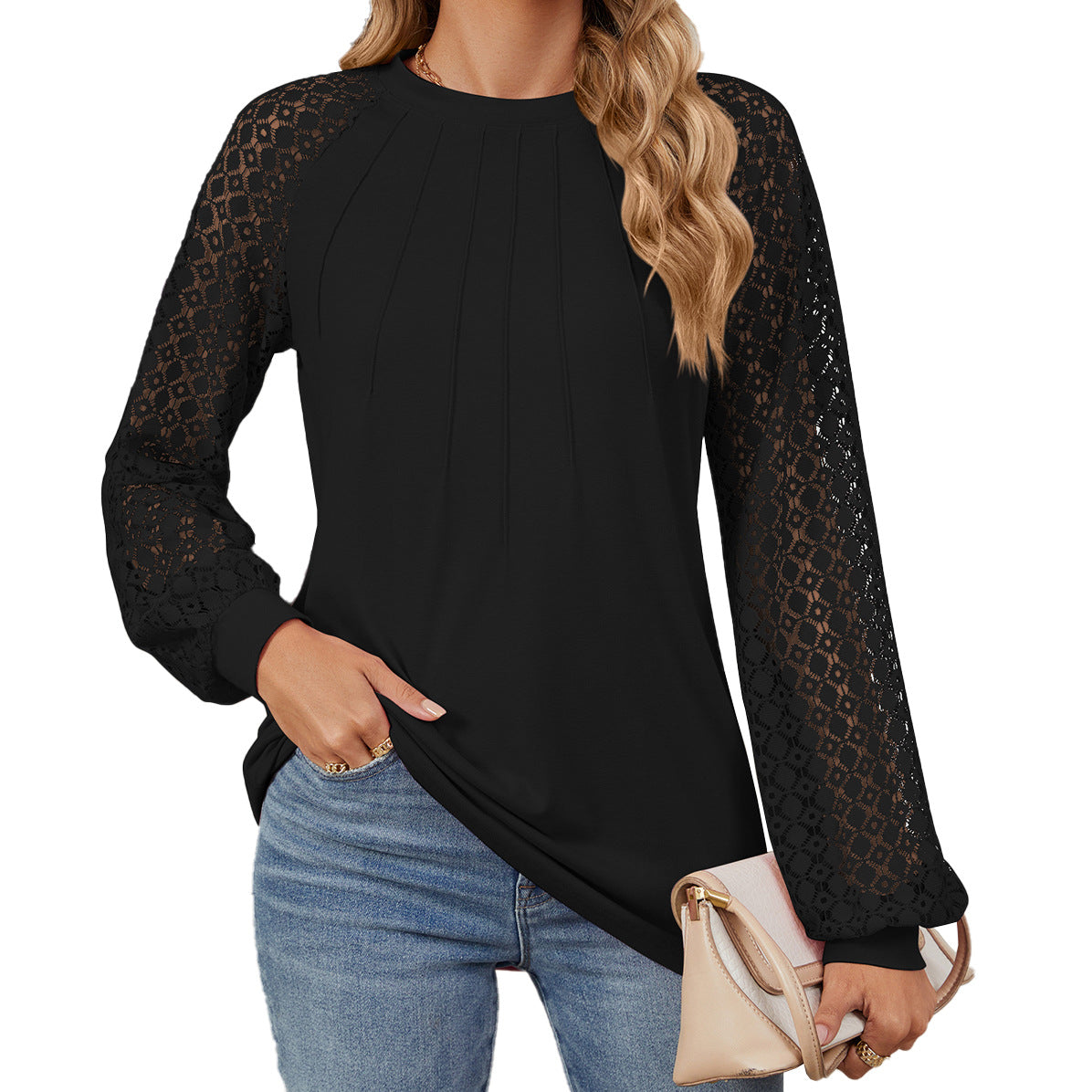 Long Sleeve Round Neck T-shirt