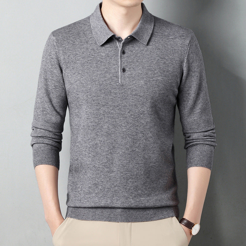 Wool Lapel Long Sleeve