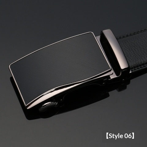 Mens Stylish Versatile And Trendy Business Leather Belt