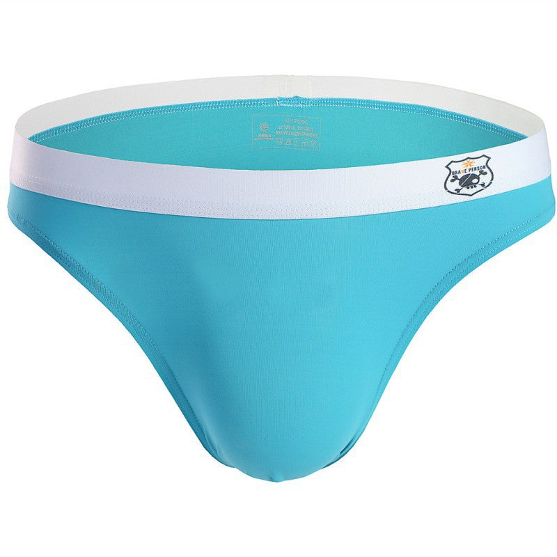 Men's Ice Silk High Elastic Nylon Briefs