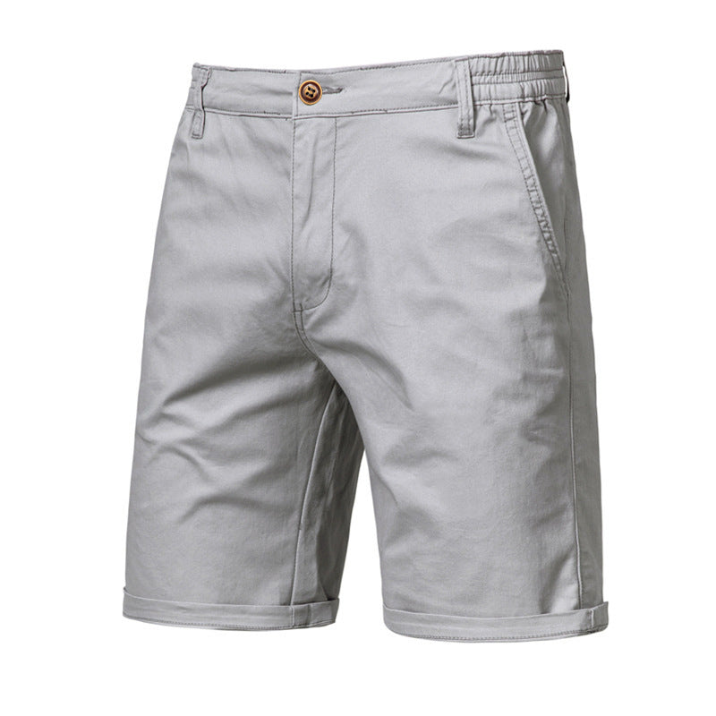 Summer Cotton Casual Solid Color Sports Shorts