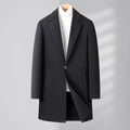 Autumn And Winter Men's Wool Double-faced Overcoat