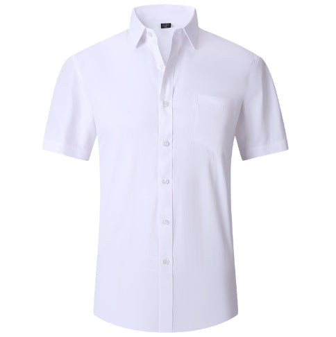 White Shirt Men's Long-sleeved Non-iron Business Suit