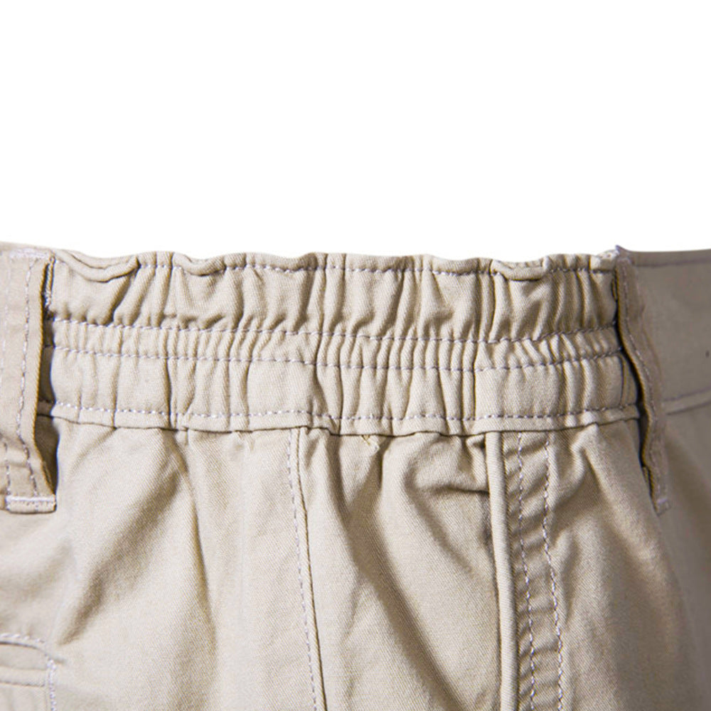Summer Cotton Casual Solid Color Sports Shorts