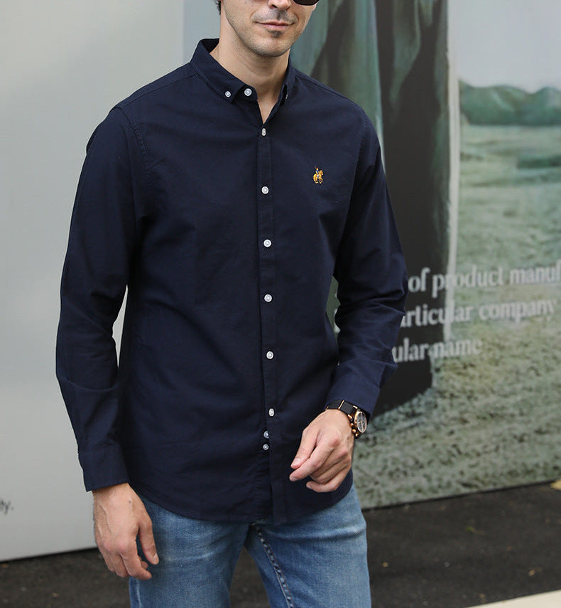 Men Long-sleeved Casual shirt