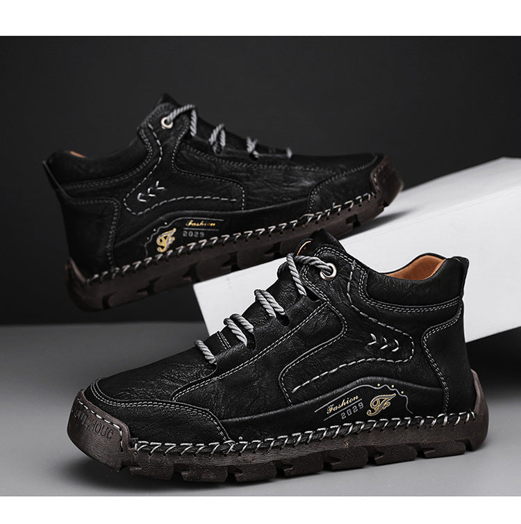 Casual High Top Cotton Padded Boots
