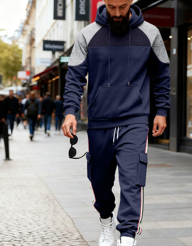 Loose  Hoodie And Sweatpants Casual Set