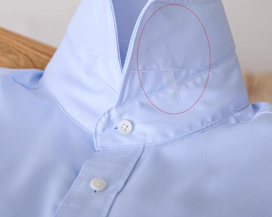 Italian Windsor Collar Shirt Iron-Free