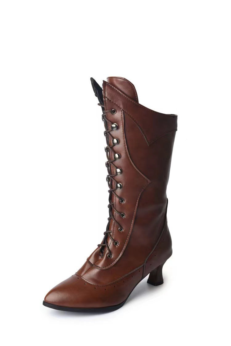 Lace-up Martin Boots