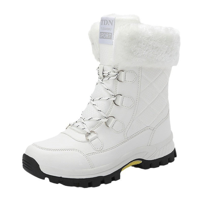 Women's Fleece-lined Thickened Non-slip Snow Boots