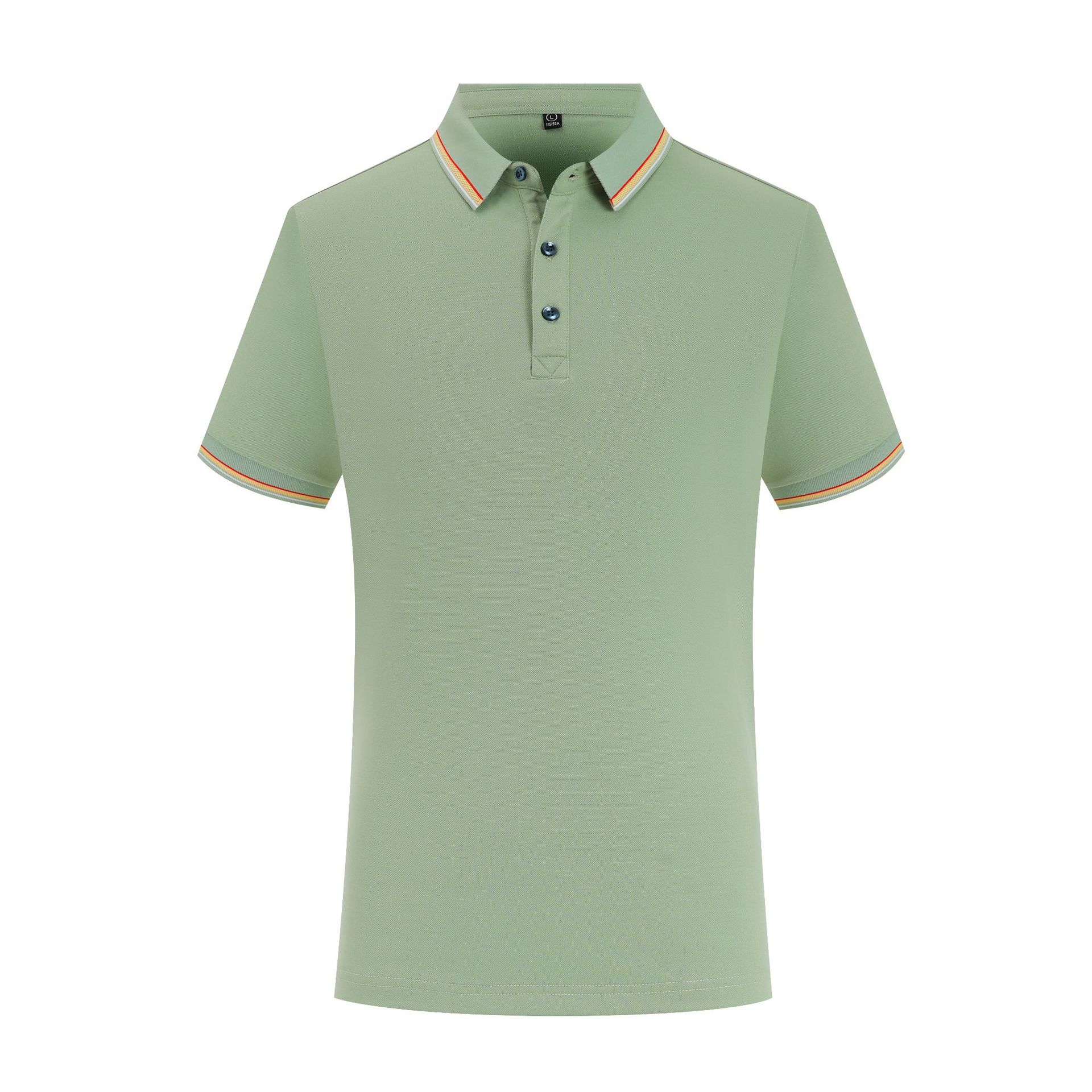 Summer Ice Silk Overalls Polo Shirt