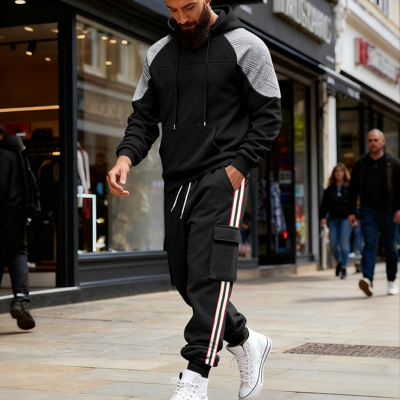 Loose  Hoodie And Sweatpants Casual Set