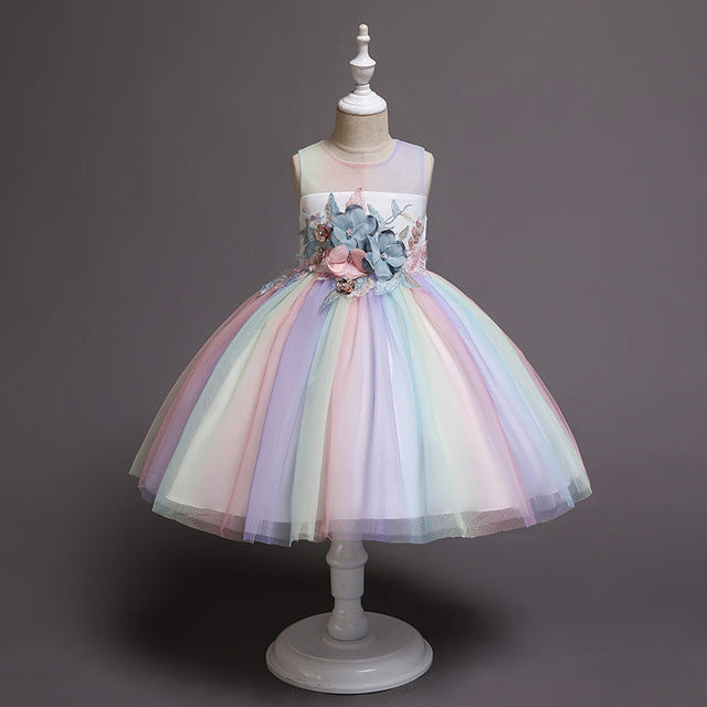 Girls  Flower Girl Dress