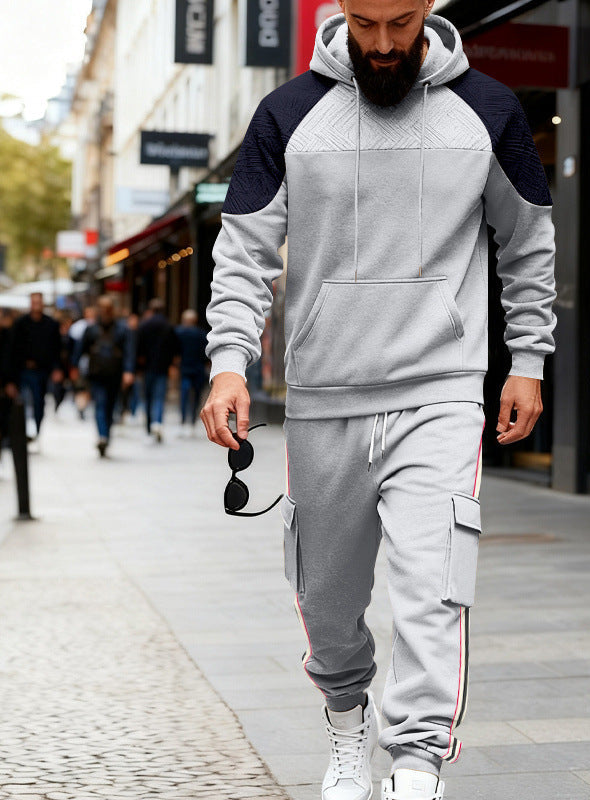 Loose  Hoodie And Sweatpants Casual Set