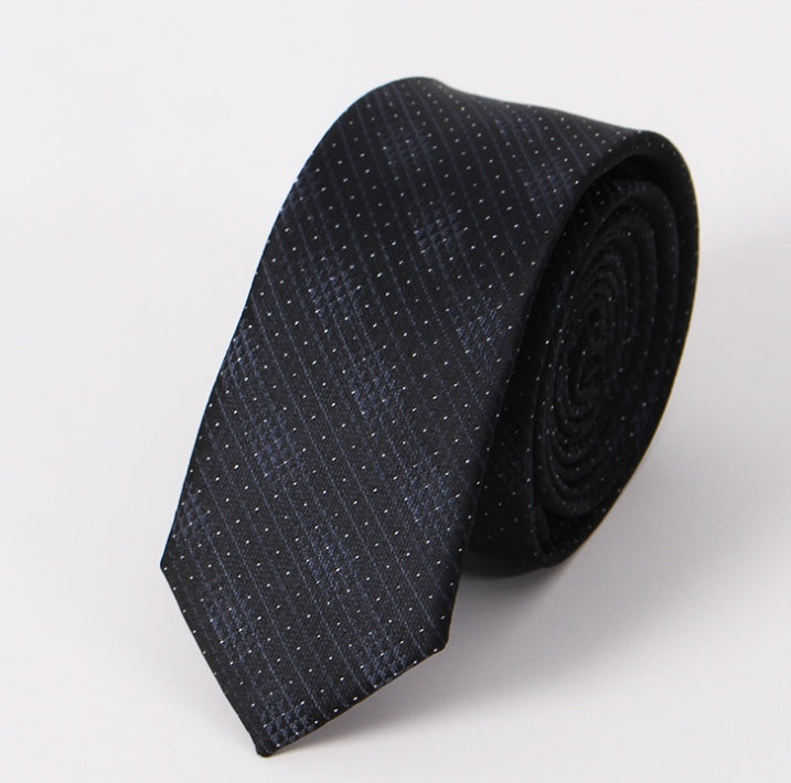 Men's formal business casual polyester silk jacquard tie