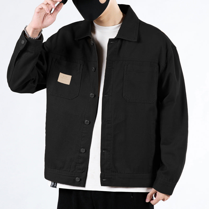 Denim Jacket  Cotton Loose