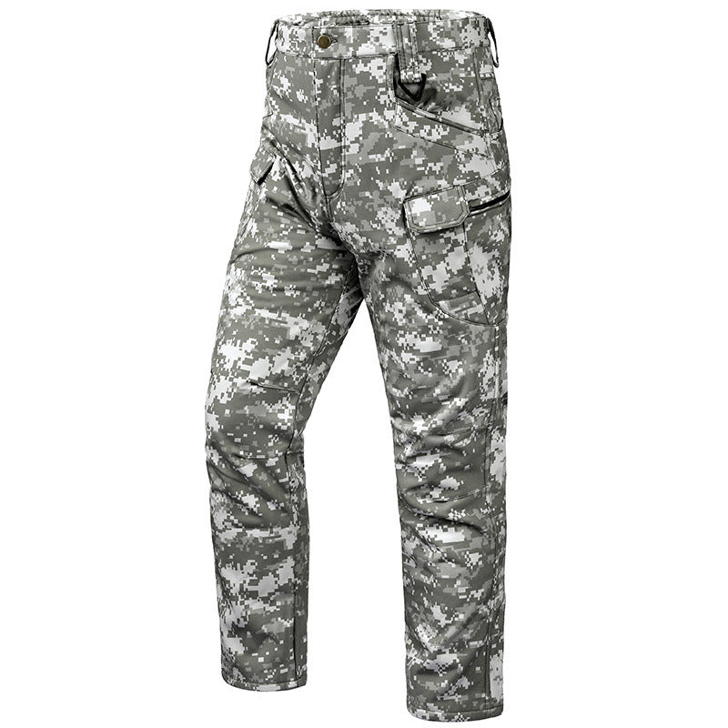 Fleece-lined Warm Casual Ultra-thick Hiking Pant