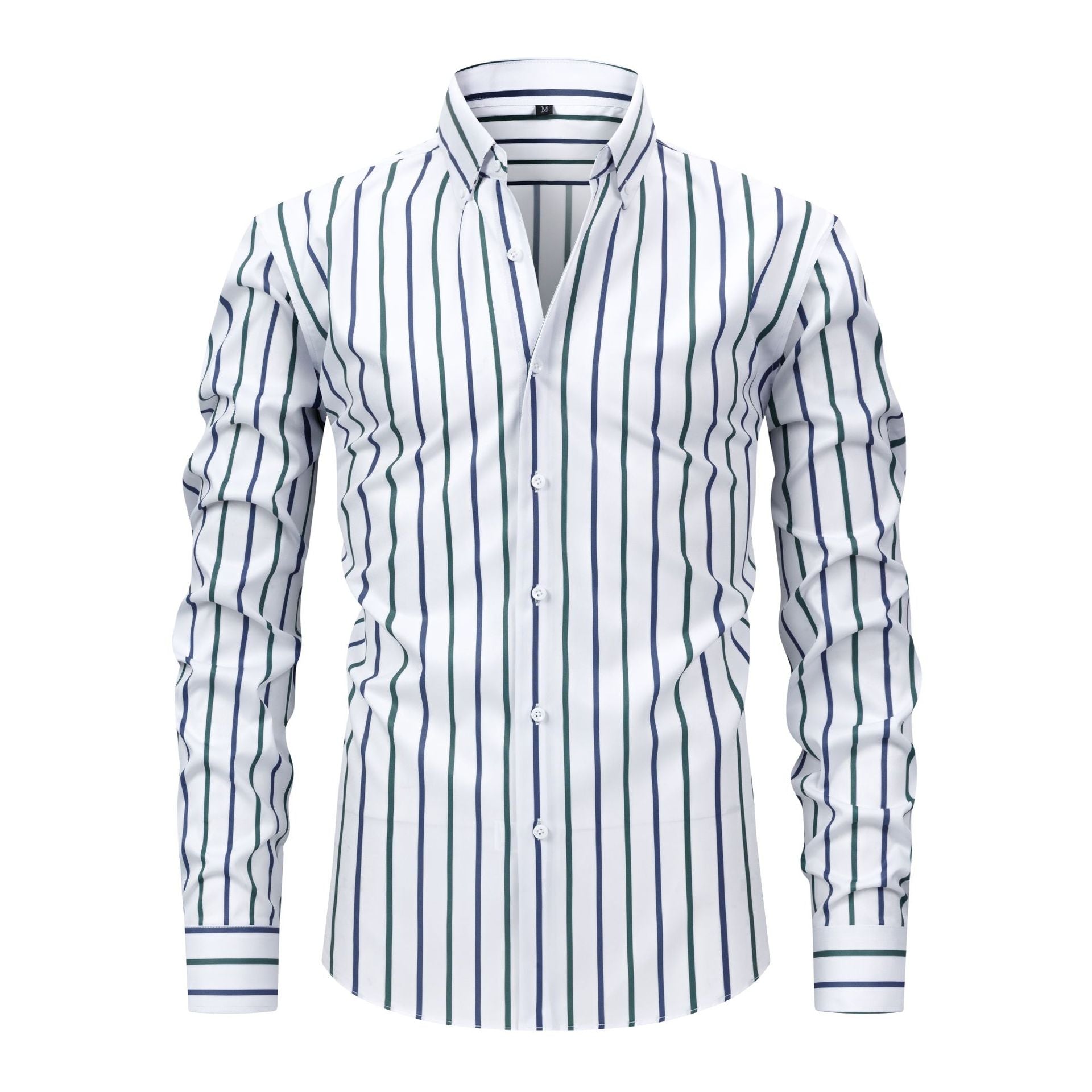Stylish High-end Striped Mens Shirt