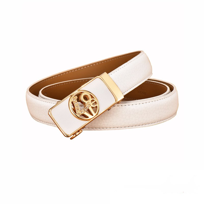 Automatic buckle casual all-match belt