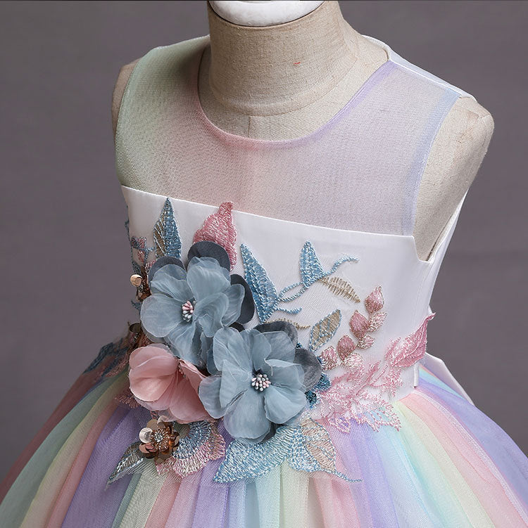Girls  Flower Girl Dress