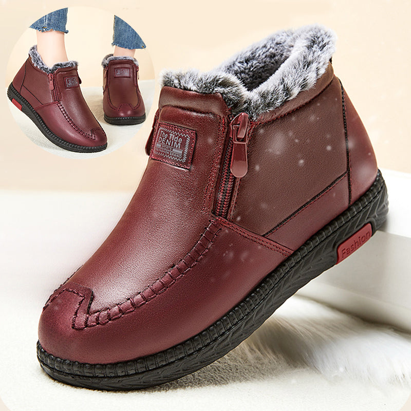 Plush Ankle Boots Winter Warm