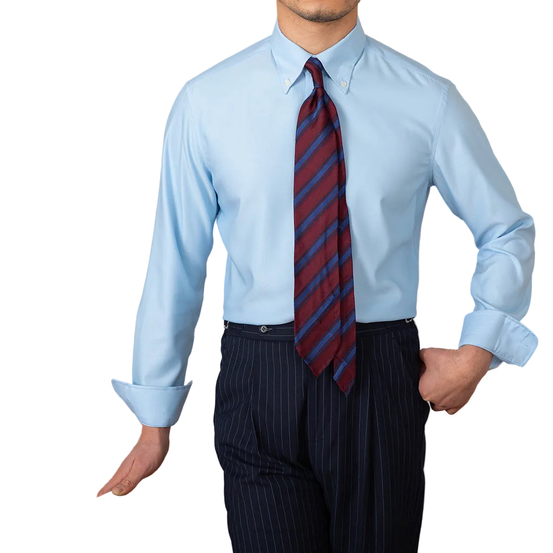 Men’s Non-Iron Slim Fit Business Shirt – Long Sleeve