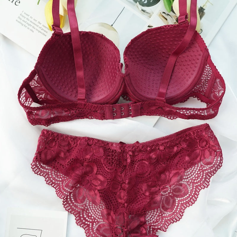 Lace Bra Lingerie Set