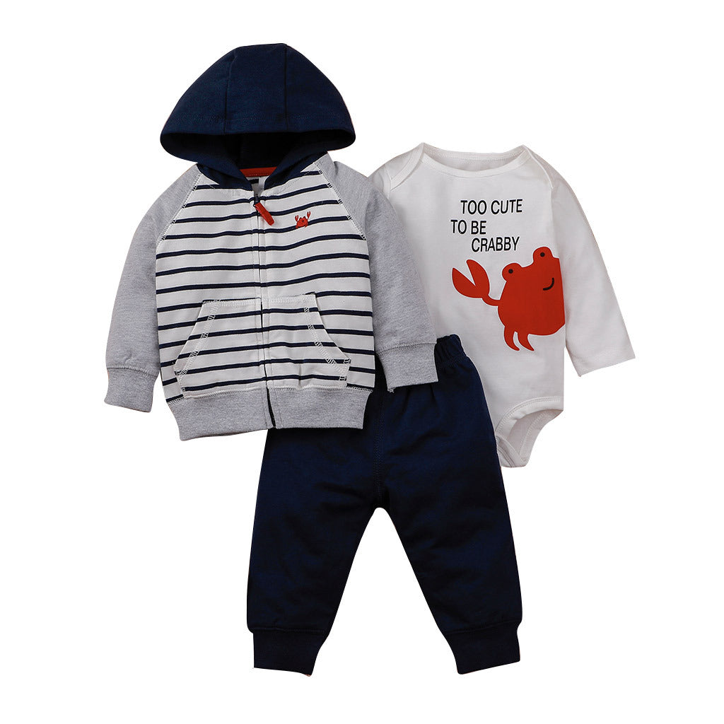 Three-piece Set Newborn Clothing